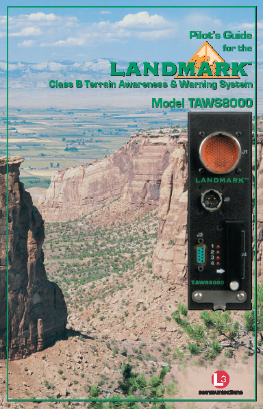 Landmark TAWS 8000 Pilot Guide